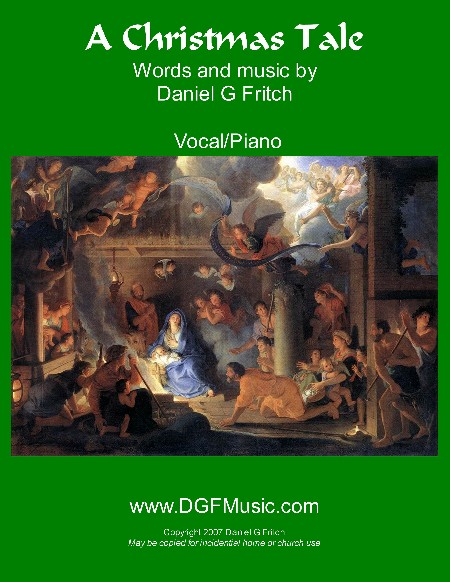 Sheet music for A Christmas Tale